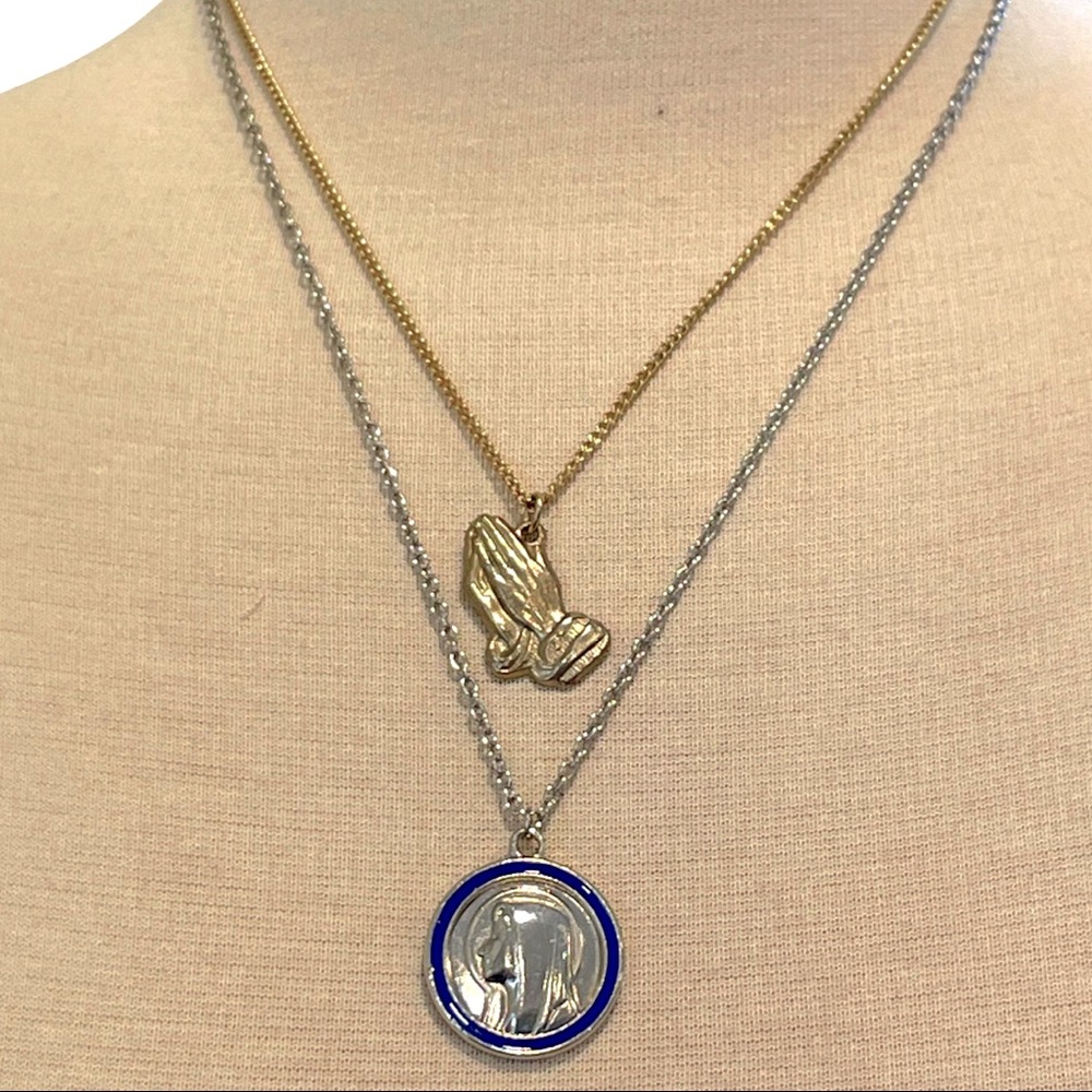 Set of two Christian Necklaces